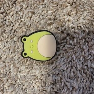 Frog Squishmallow Croc Charm